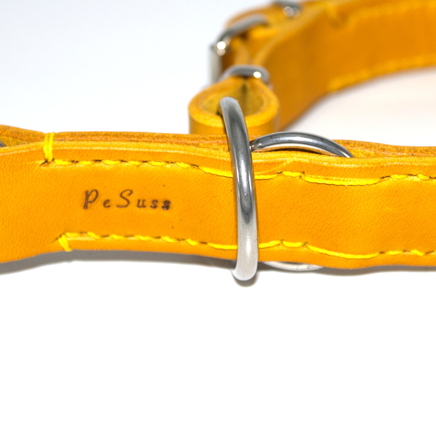 Zugstopp Halsband Solid, verstellbar, Maisgelb