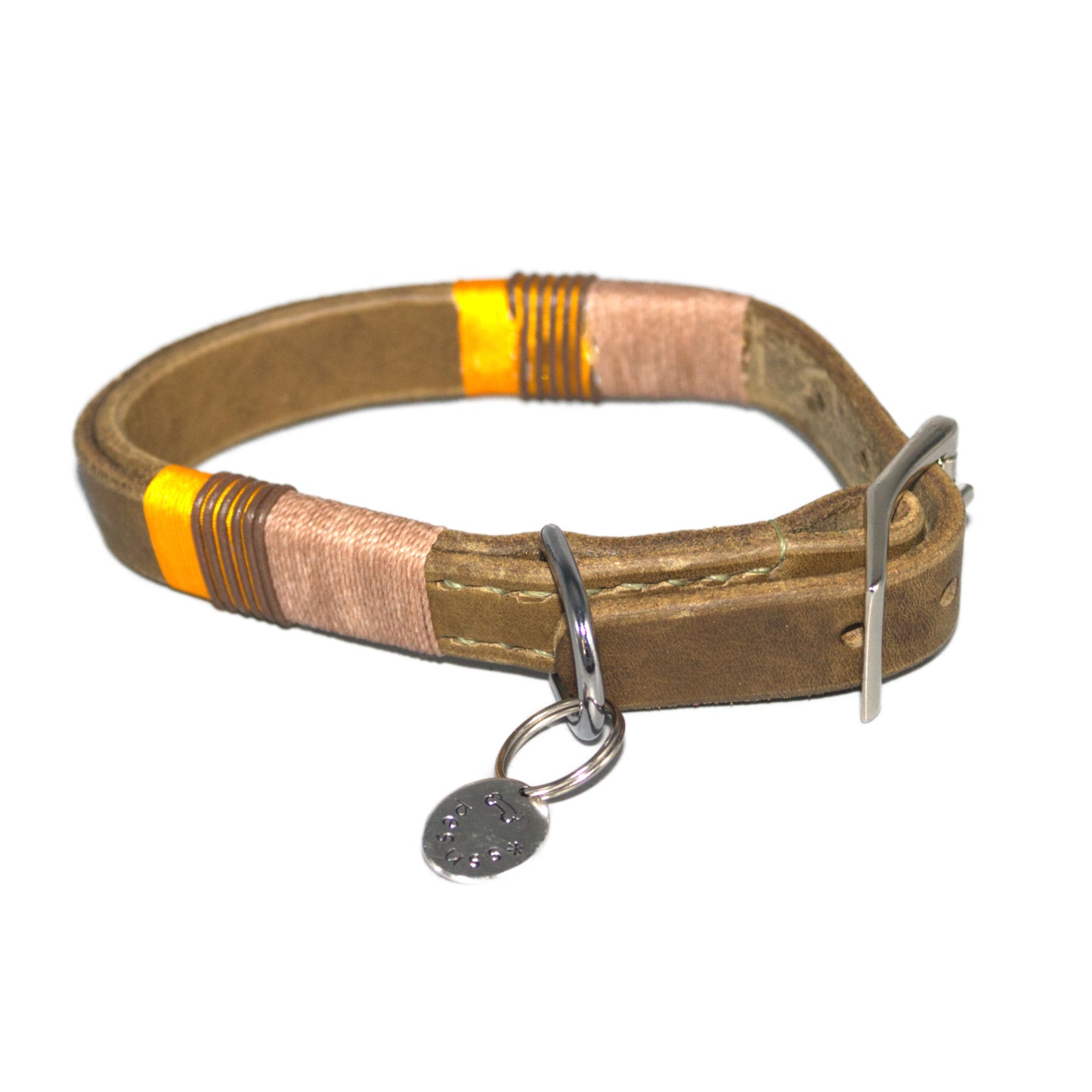 Halsband Ohio verstellbar, Oliv