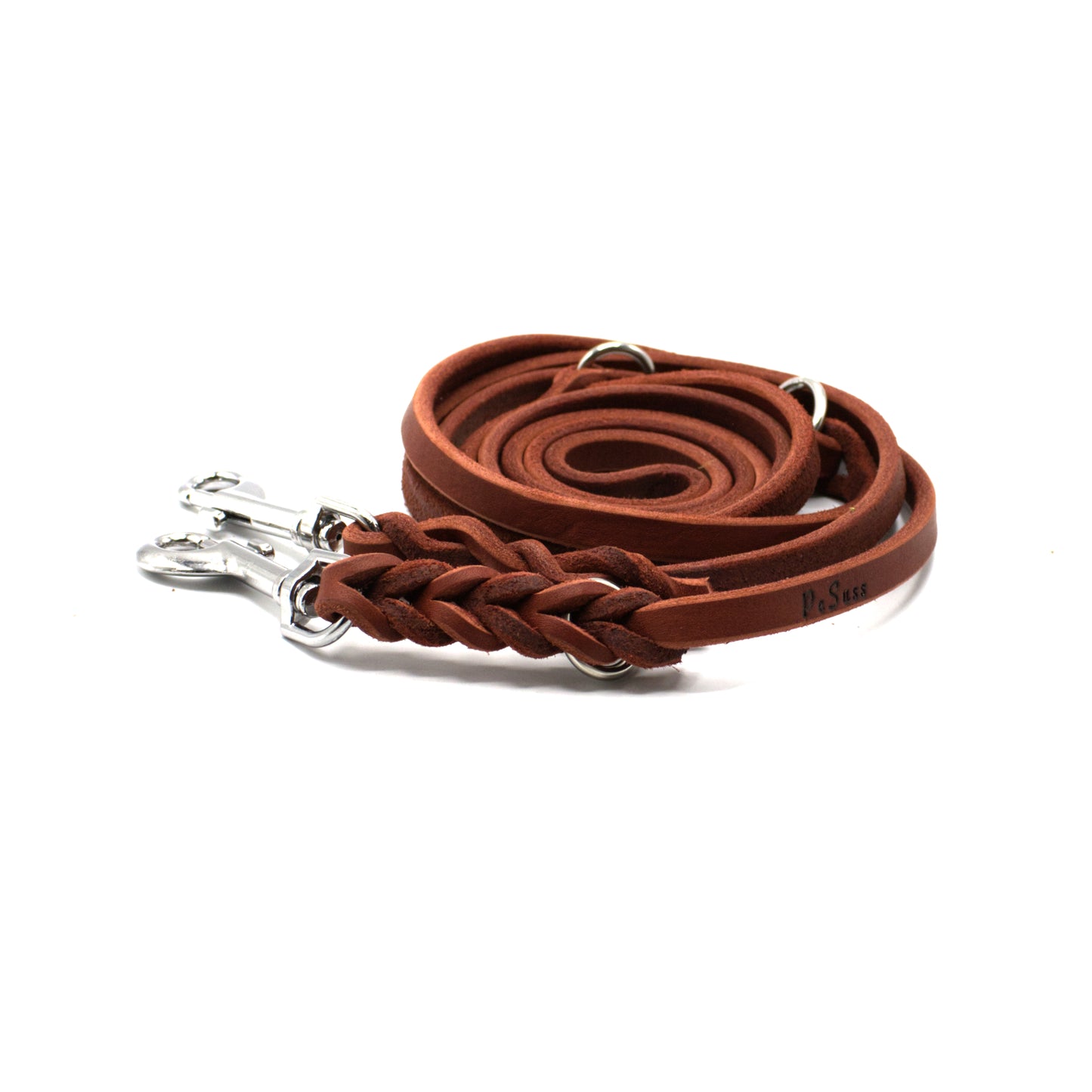 Leine 3 Fach verstellbar, Rost