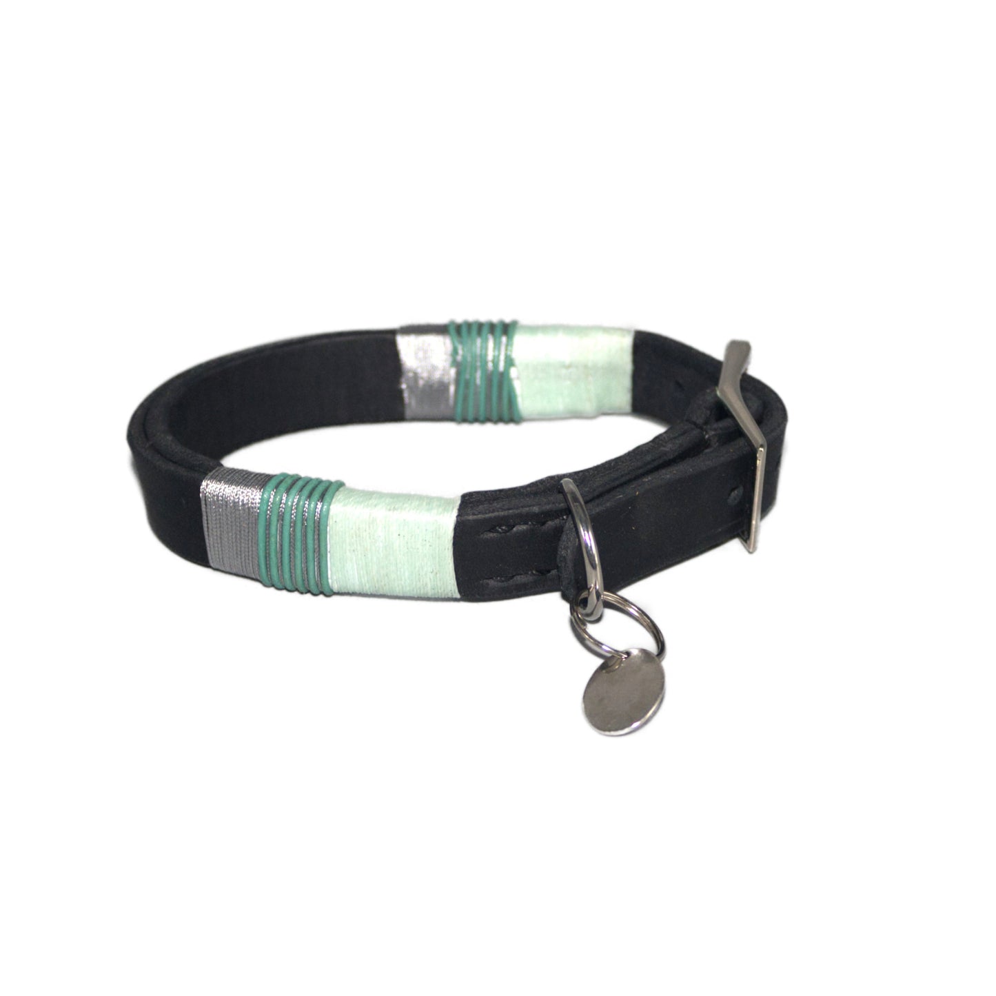 Halsband Ohio verstellbar, Schwarz