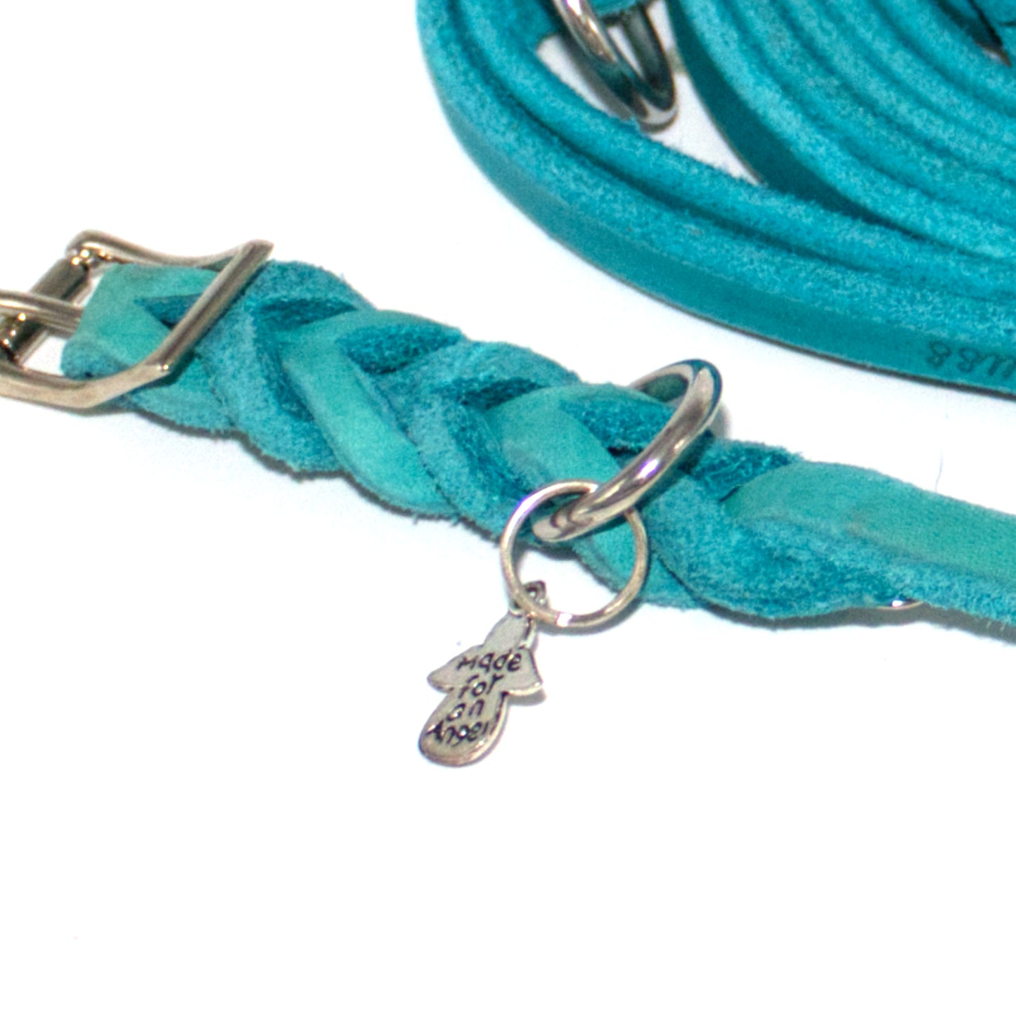 Set oder Halsband Türkis