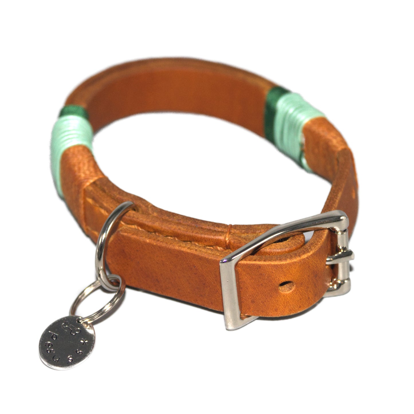 Halsband Ohio verstellbar, Cognac