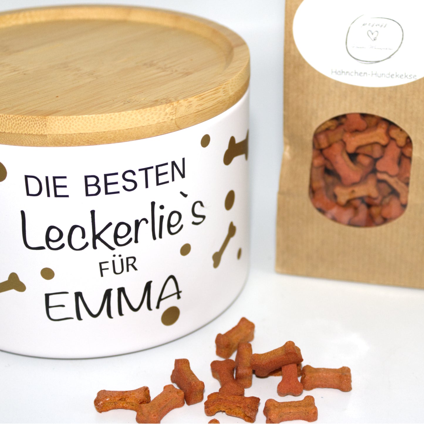 Keksdose mit Bambusdeckel