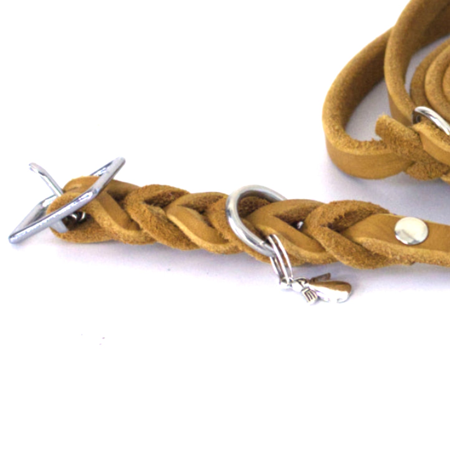 Set oder Halsband Cognac