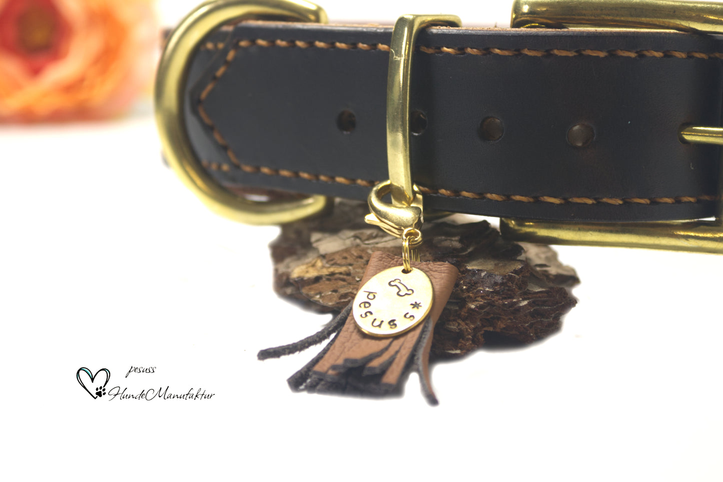 Halsband Shabby verstellbar 4cm breit