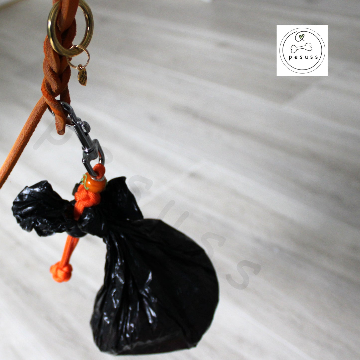 Kotbeutel Halter Beige