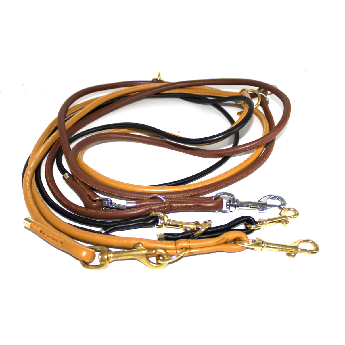 NappalederLeine verstellbar 2,20m