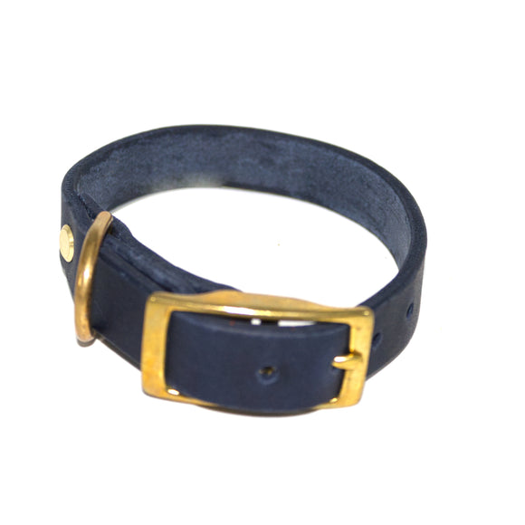 Halsband Memphis Blau