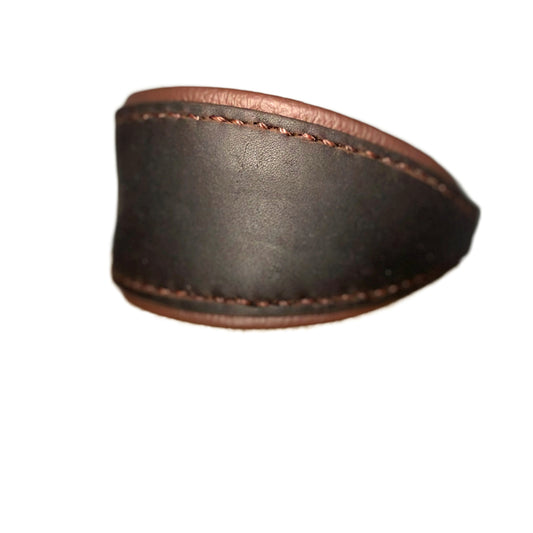 Windhundhalsband  Braun / Braun