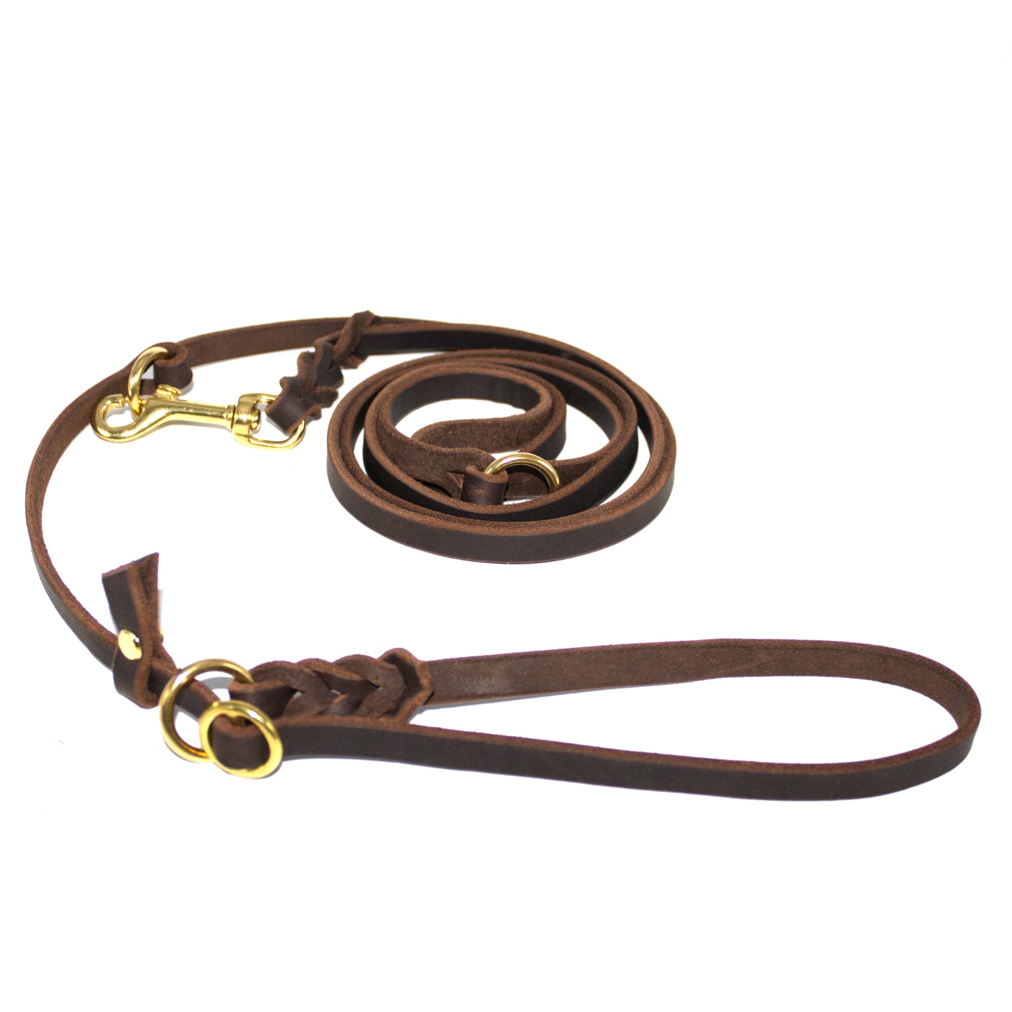 2,20m Retriever / Agility Fettlederleine verstellbar