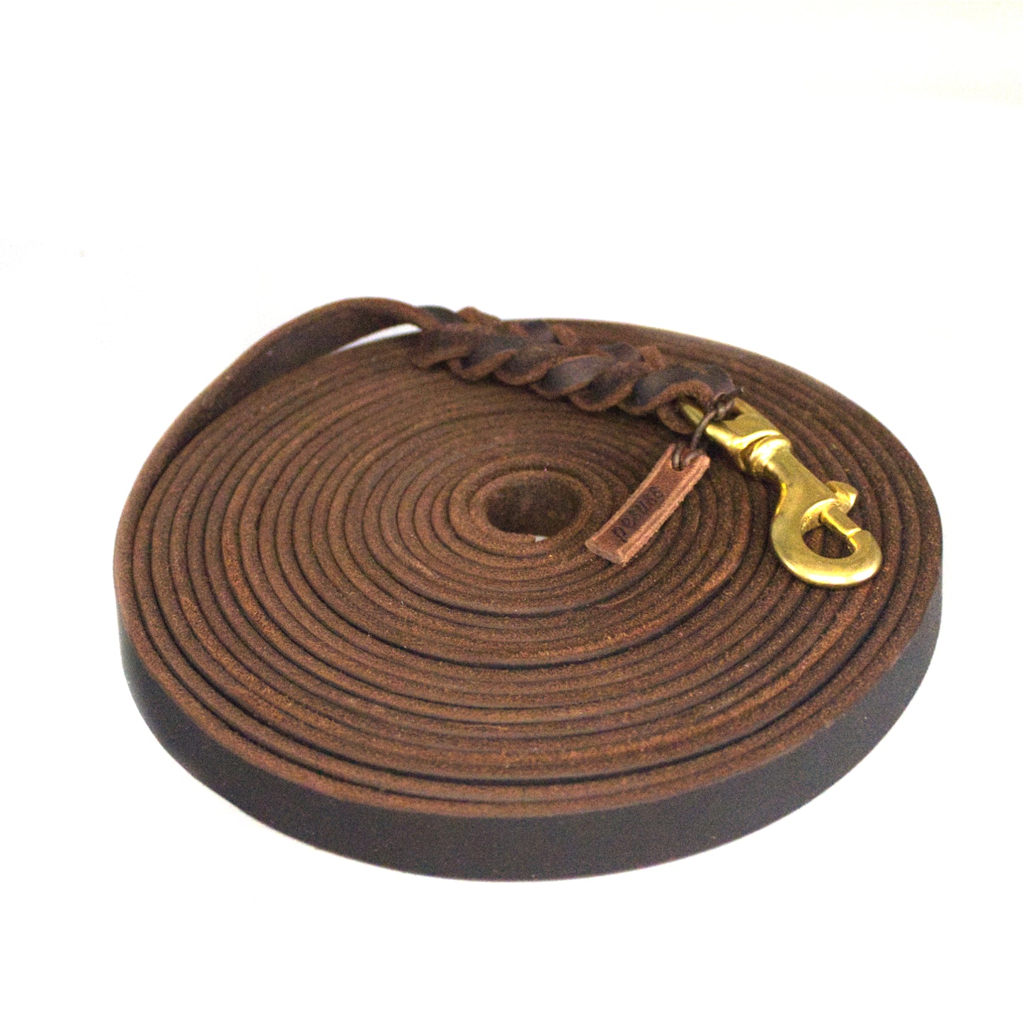 10m Fettleder Schleppleine, Fährtenleine, Mantrailing