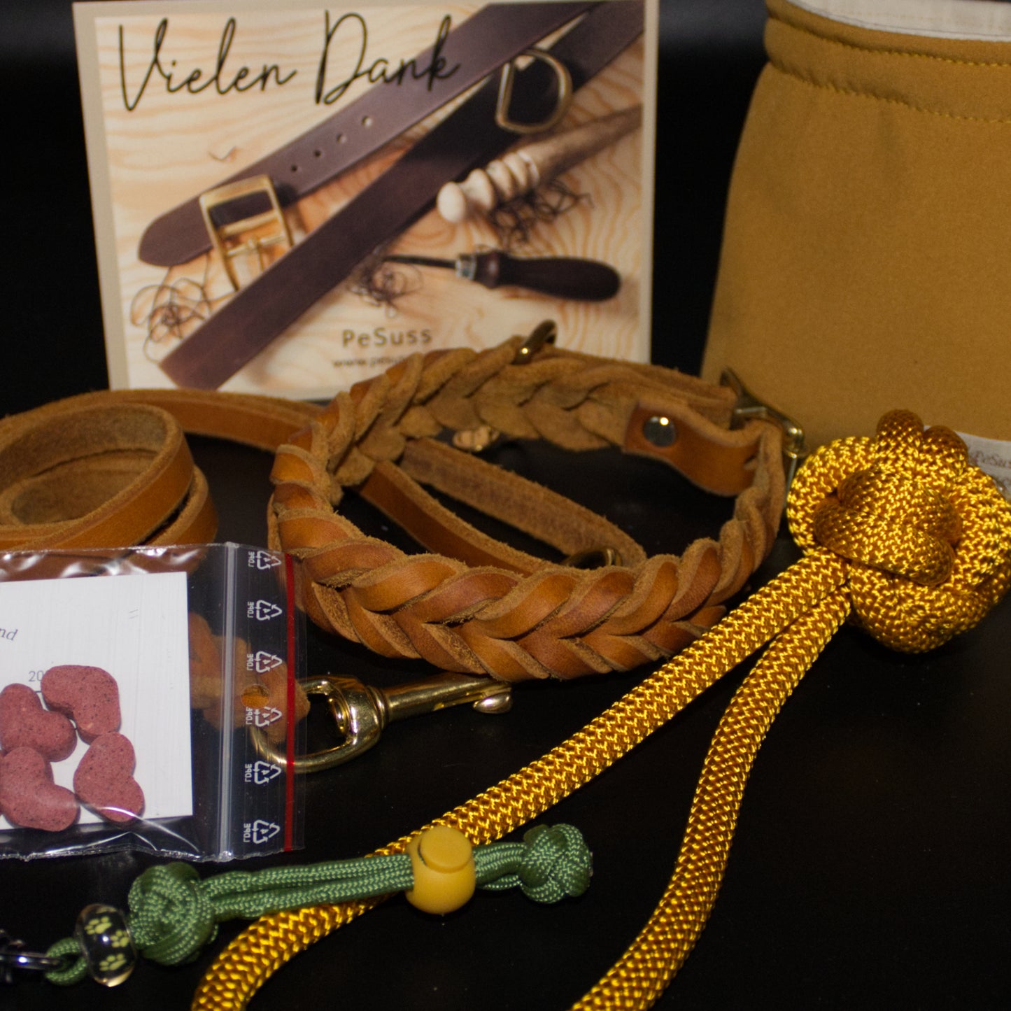 Welpen Starterset Cognac