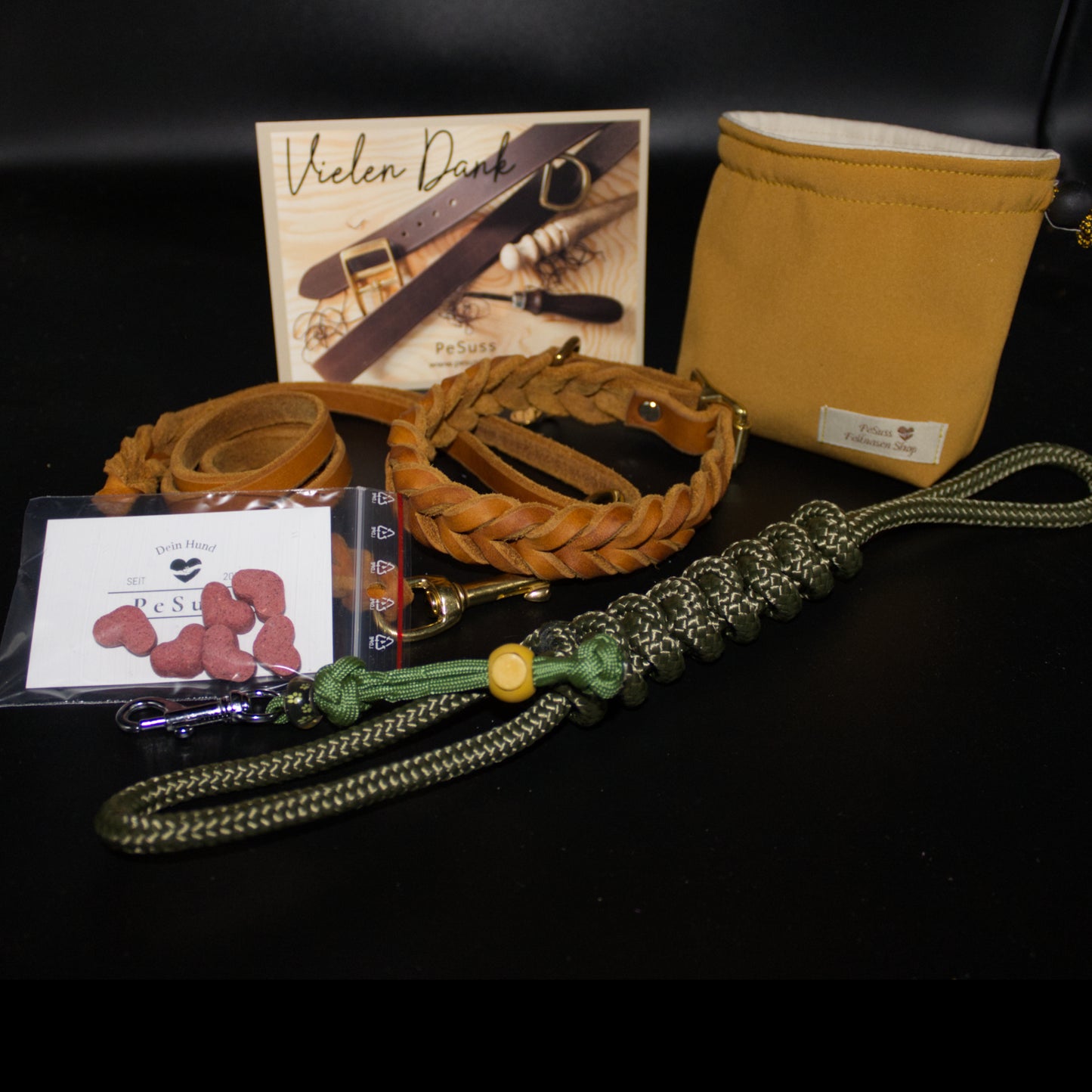 Welpen Starterset Cognac