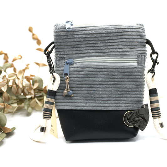 Gassi Bag Grau/Schwarz