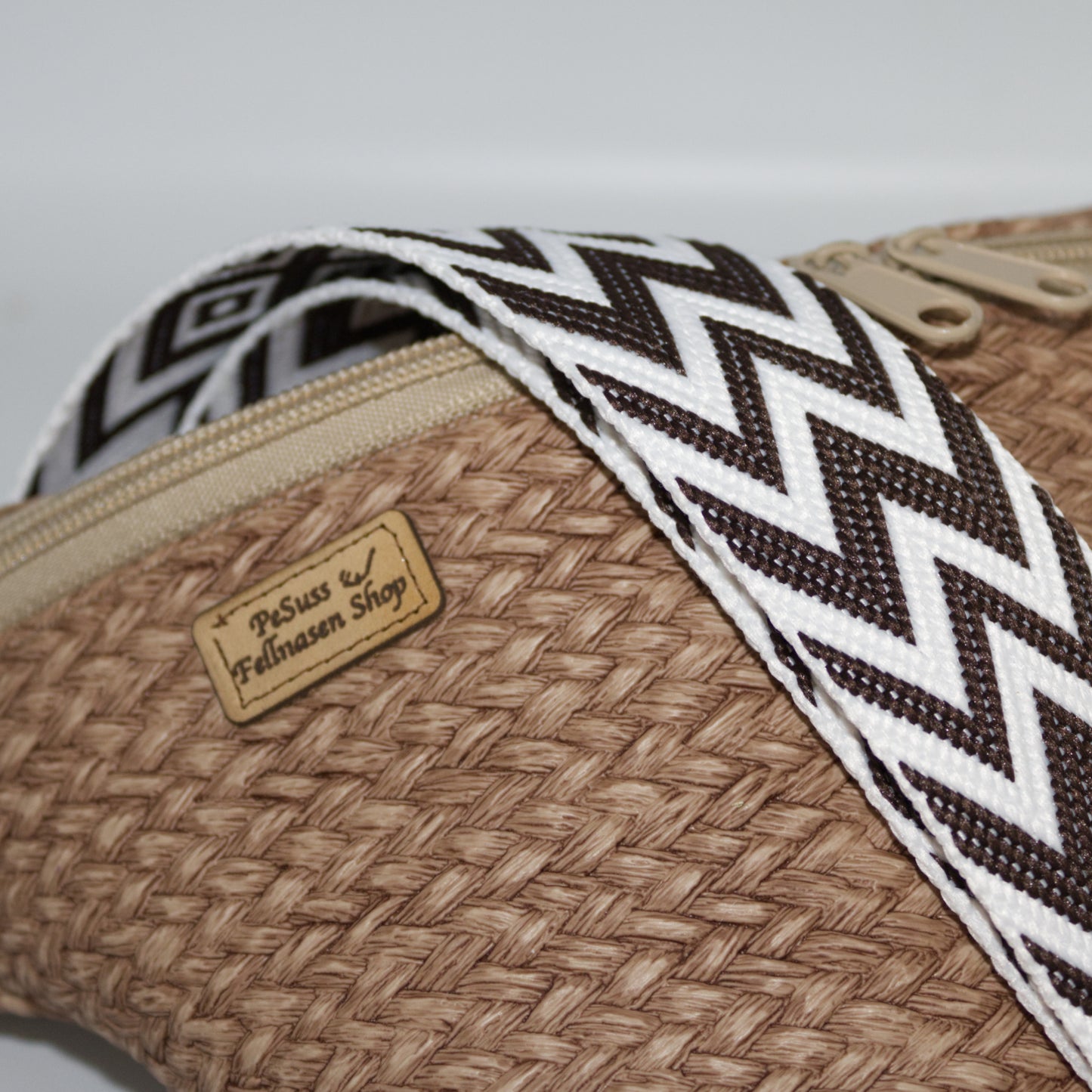 Bodybag, Crossbag Beige