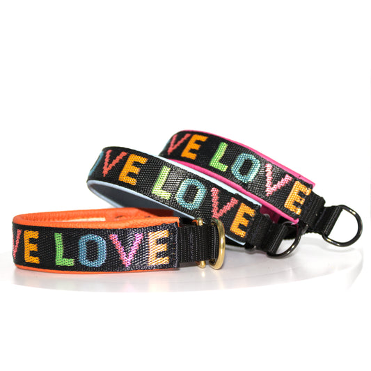 Outdoor Zugstopp Halsband Love