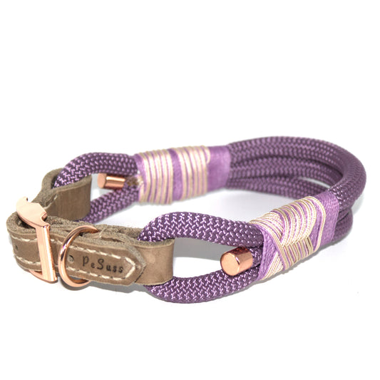 Halsband Mauve & Taupe