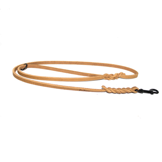 Stadtleine mit Schlaufe & Ring, Nude