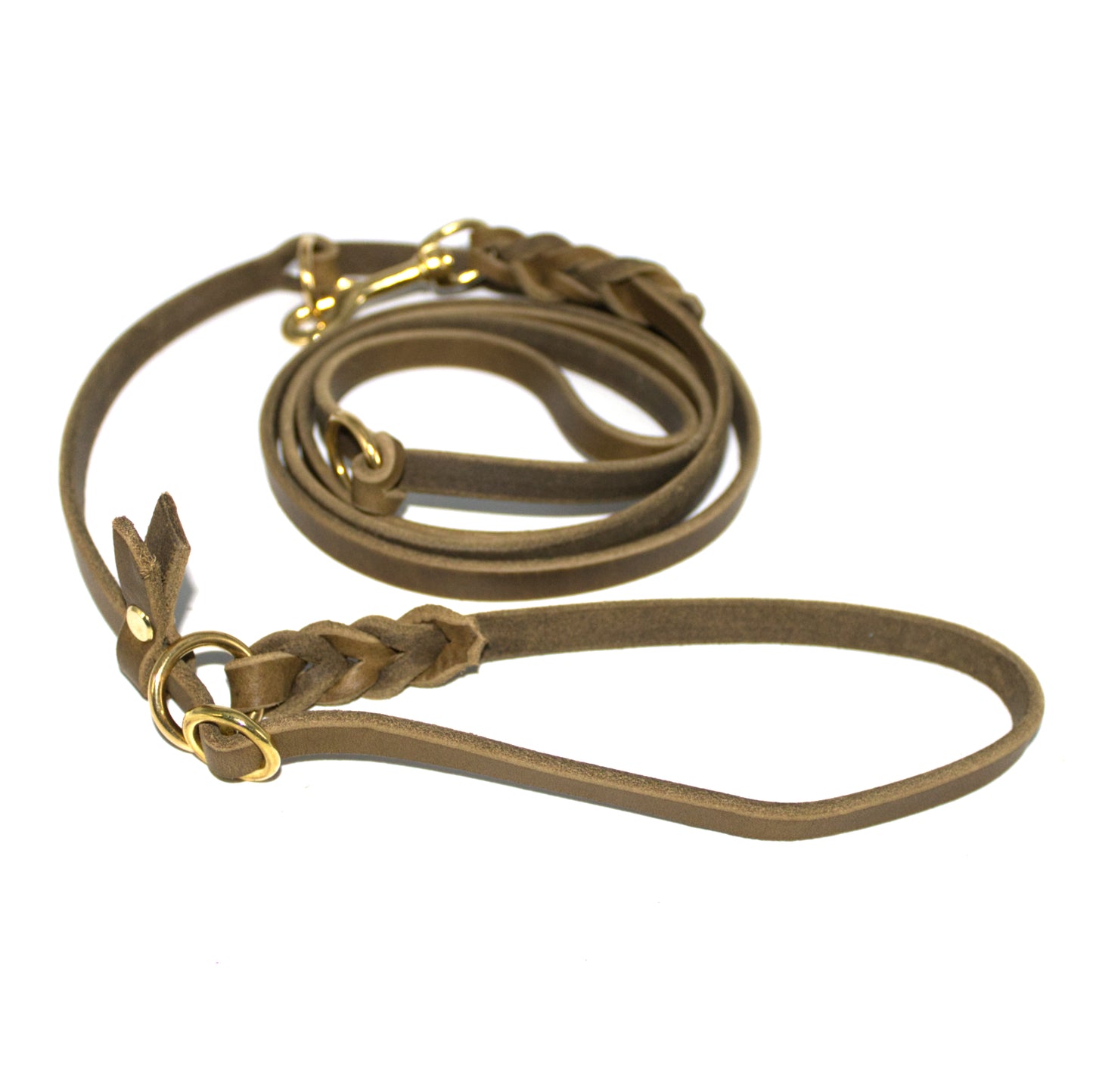 2,20m Retriever / Agility Fettlederleine verstellbar