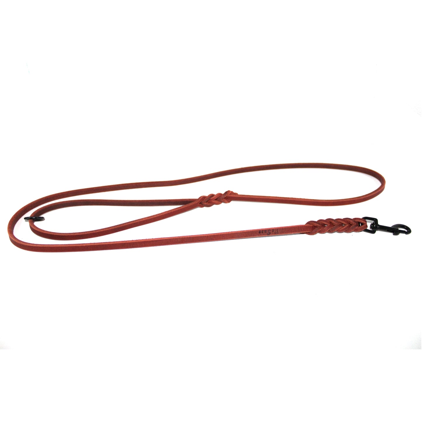 1m Stadtleine mit Schlaufe & Ring