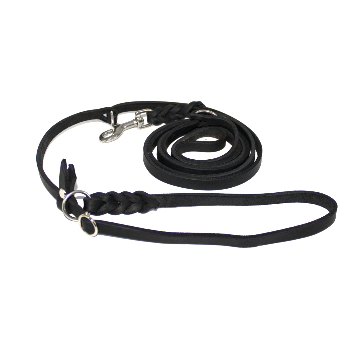 2,20m Retriever / Agility Fettlederleine verstellbar
