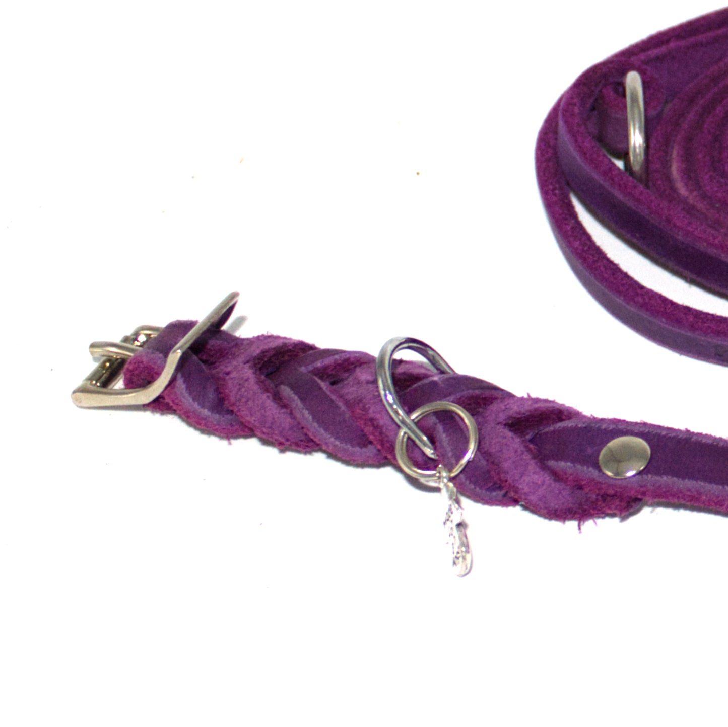Set oder Halsband Violett
