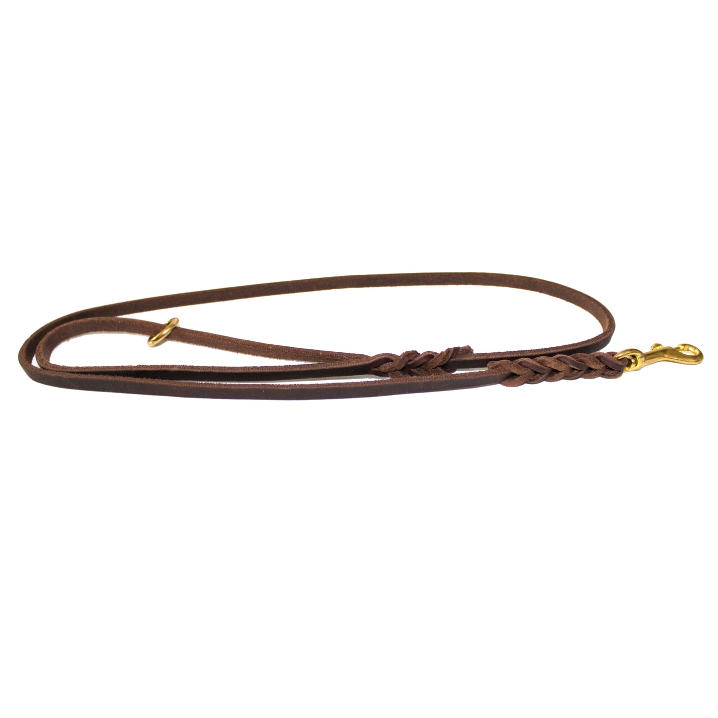 1m Stadtleine mit Schlaufe & Ring