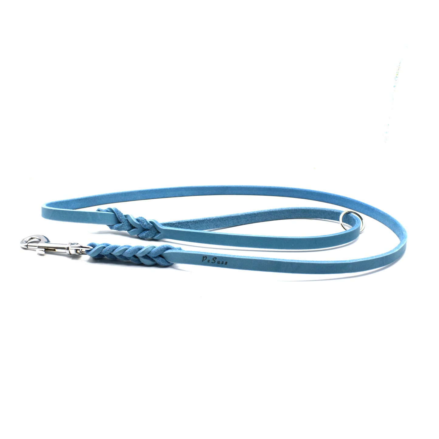 1m Stadtleine mit Schlaufe & Ring