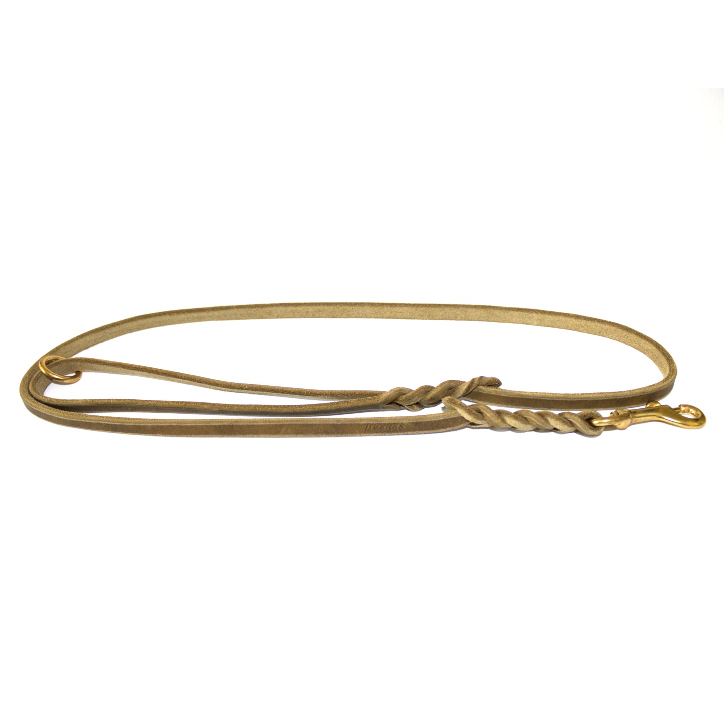 1m Stadtleine mit Schlaufe & Ring