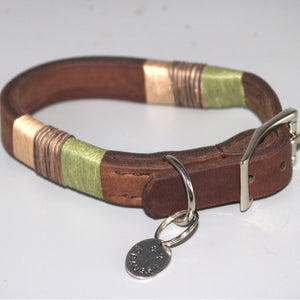 Halsband Ohio verstellbar, Braun